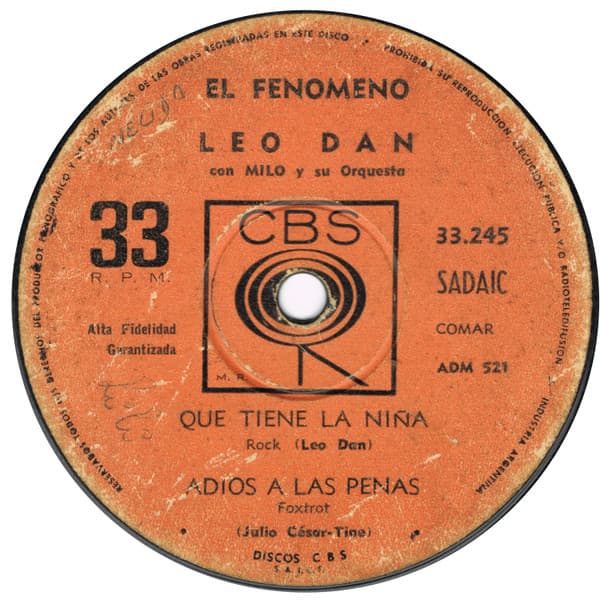 Leo Dan & Milo Y Su Orquesta — El Fenomeno Leo Dan