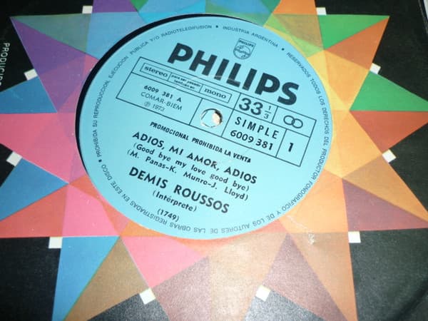 Demis Roussos — Adios Mi Amor Adios