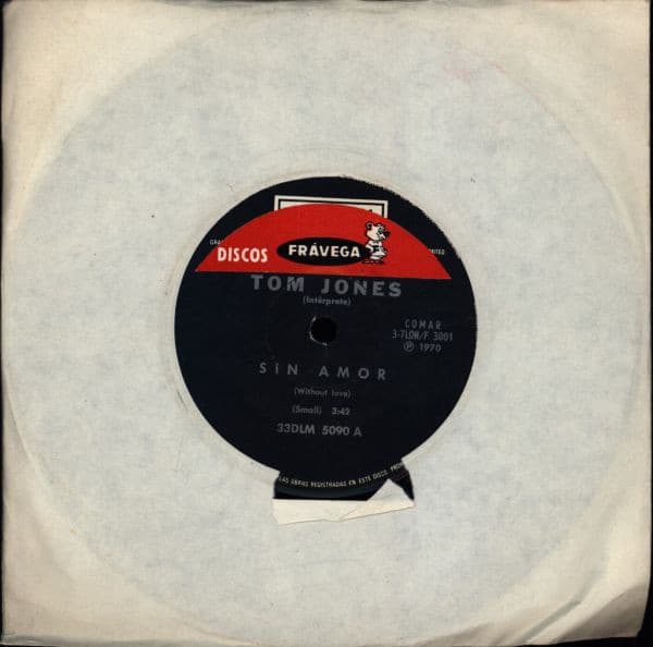 Tom Jones — Sin Amor / Yo Se