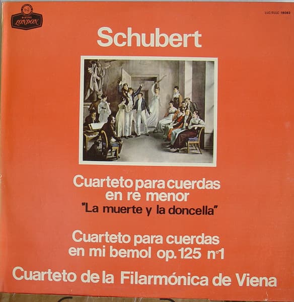 Franz Schubert & Wiener Philharmoniker — Cuarteto Para Cuerdas En Re Menor "La Muerte y la Doncella"