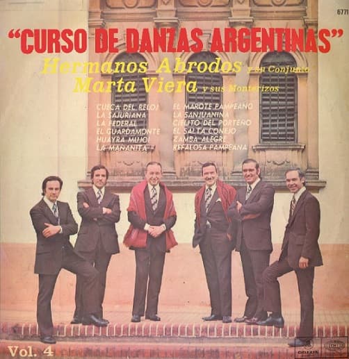 Hermanos Abrodos — Curso de danzas Argentinas volumen 4