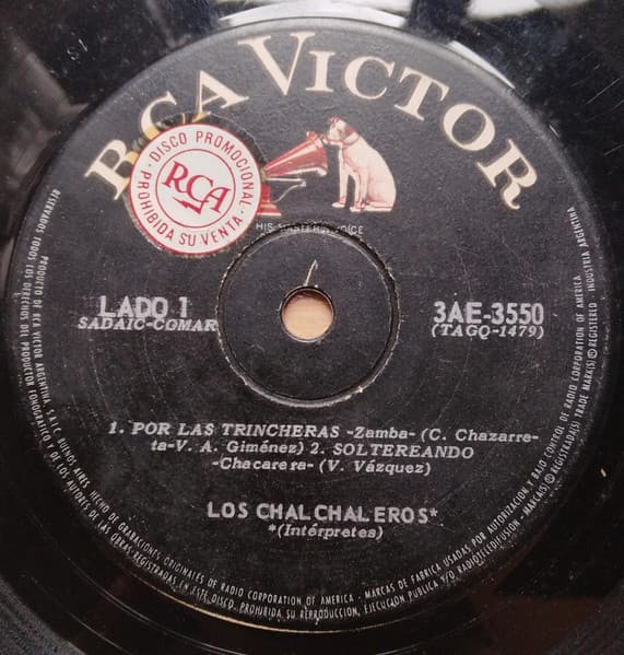 Los Chalchaleros — Por Las Trincheras / Soltereando / Jamas / Entre San Juan Y Mendoza