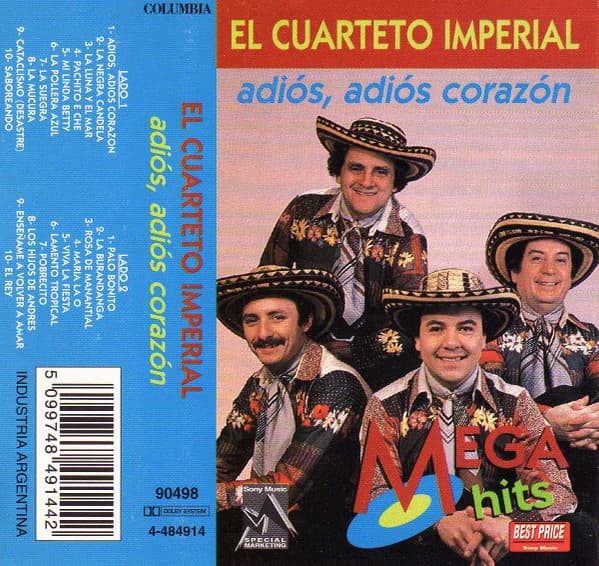 El Cuarteto Imperial — Adiós Adiós Corazón