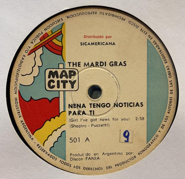 The Mardi Gras — Girl I've Got News For You / If I Can't Have You