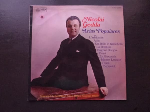 Nicolai Gedda & Orquesta De La Ópera Real, Covent Gardel & Giuseppe Patane — Arias Populares