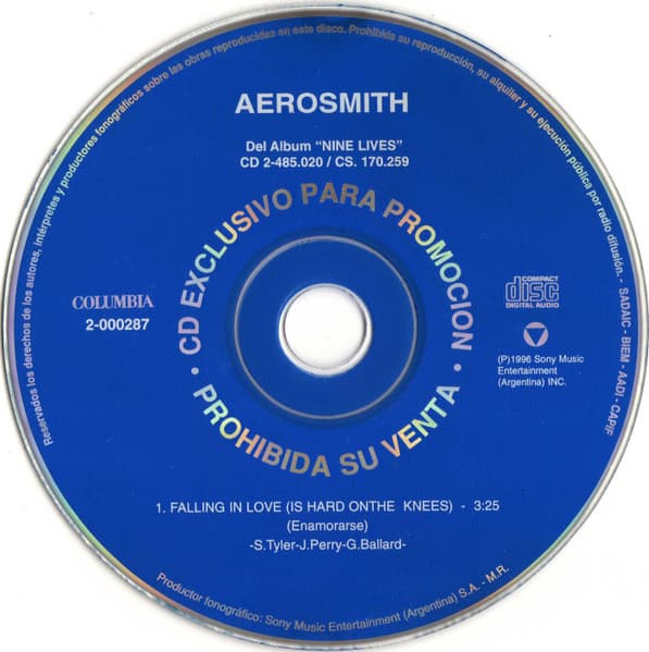 Aerosmith — Falling In Love (Is Hard On The Knees)