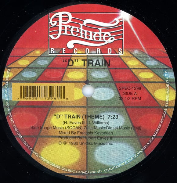 "D" Train* – "D" Train (Theme) / Tryin' To Get Over