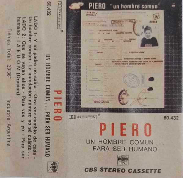 Piero — Un Hombre Común... Para Ser Humano