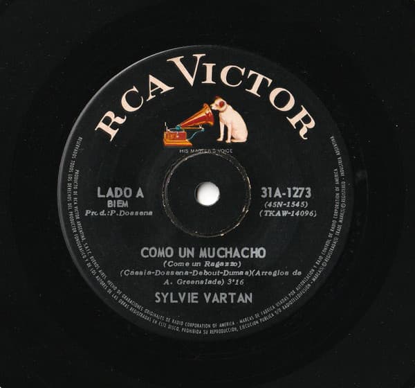 Sylvie Vartan — Como Un Muchacho