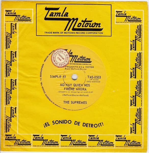 The Supremes — No Hay Quien Nos Frene Ahora (There's No Stopping Us Now)