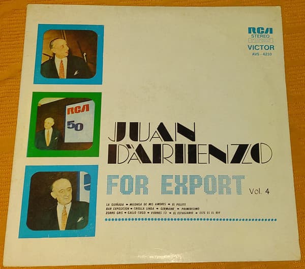 Juan D'Arienzo — For Export Vol. 4