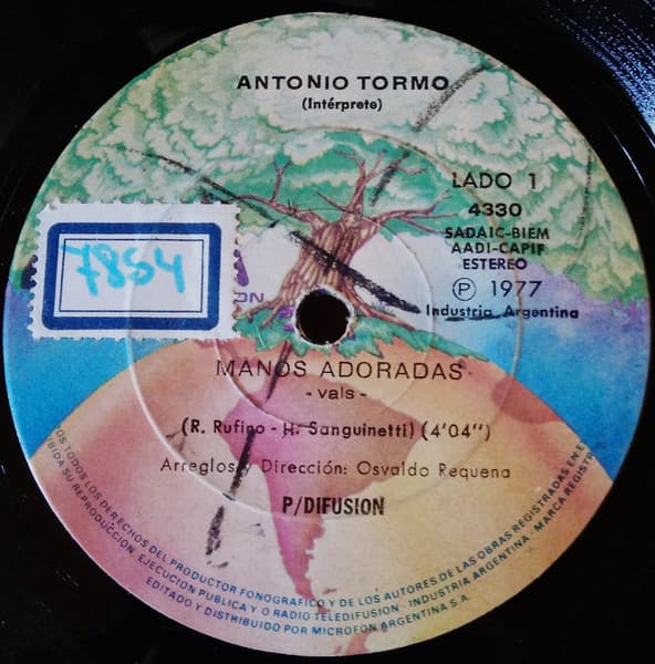Antonio Tormo — Manos Adoradas / A Unos Ojos