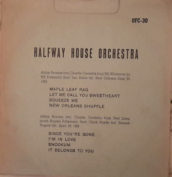 The Halfway House Orchestra — Untitled