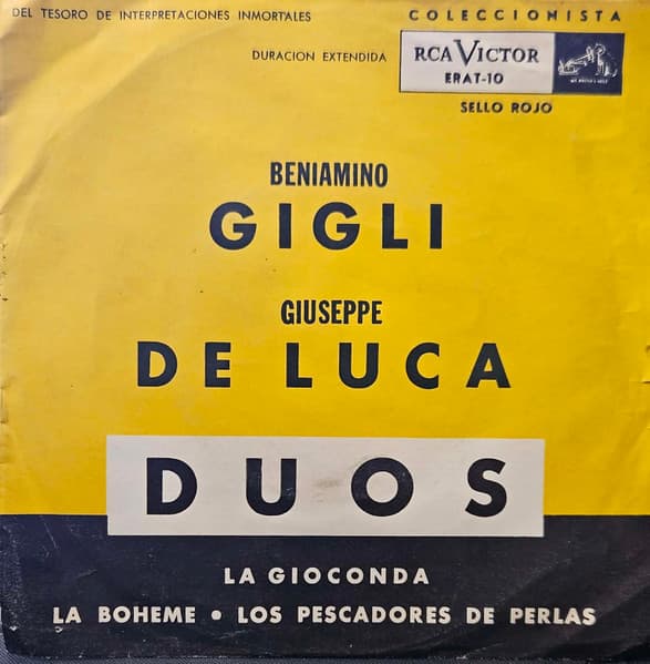 Gigli & De Luca — Duos