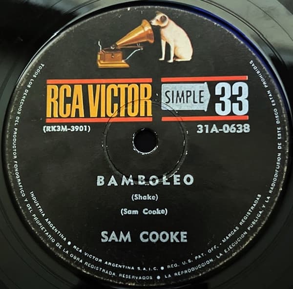 Sam Cooke & René Hall's Orchestra — Bamboleo / Buenos Tiempos