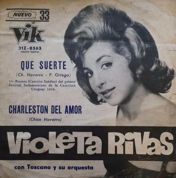 Violeta Rivas — Que Suerte / Charleston Del Amor