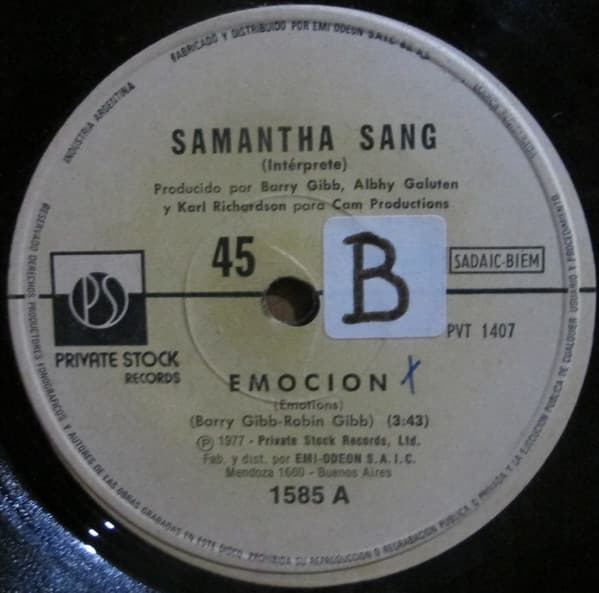 Samantha Sang — Emotion