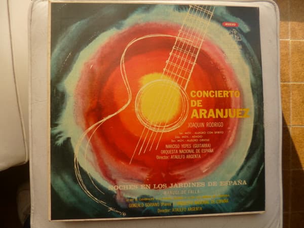 Manuel De Falla & Gonzalo Soriano & Joaquín Rodrigo & Narciso Yepes & Orquesta Nacional De España & Ataúlfo Argenta — Concierto De Aranjuez / Noches En Los Jardines De España
