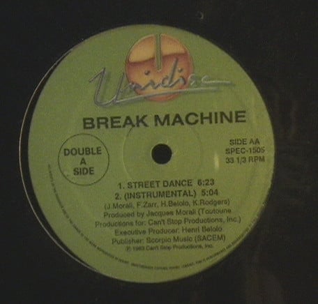 Le Pamplemousse / Break Machine – Le Spank / Street Dance