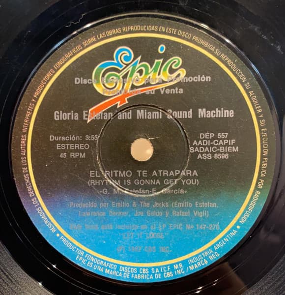 Gloria Estefan And Miami Sound Machine — El Ritmo Te Atrapara (Rhythm Is Gonna Get You)