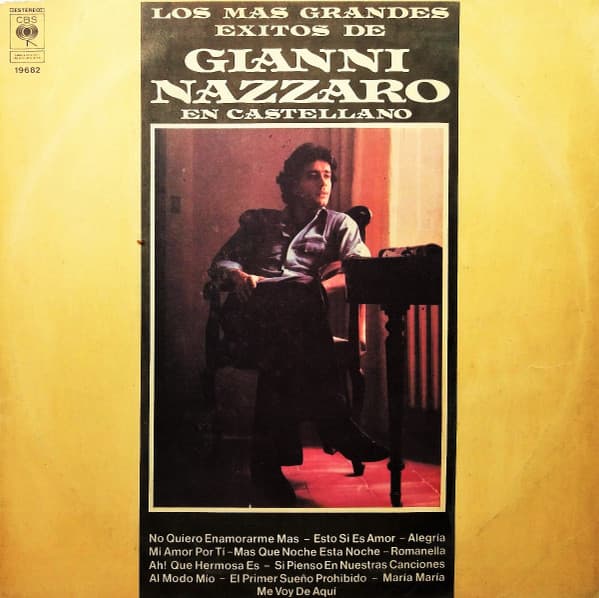 Gianni Nazzaro — Los Más Grandes Éxitos De Gianni Nazzaro En Castellano