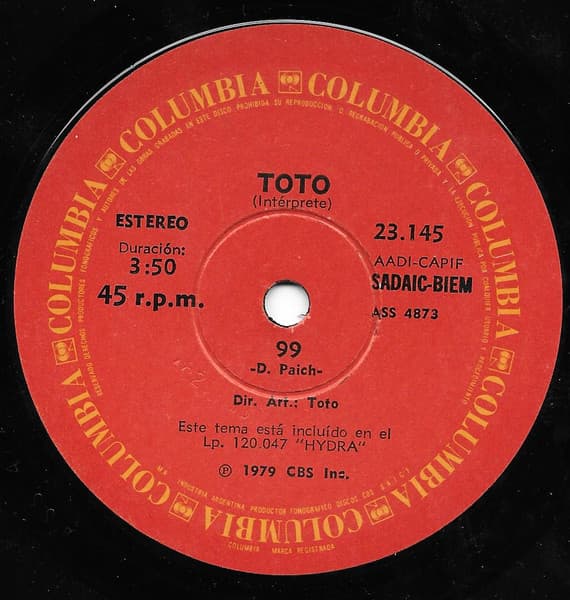 Toto — 99
