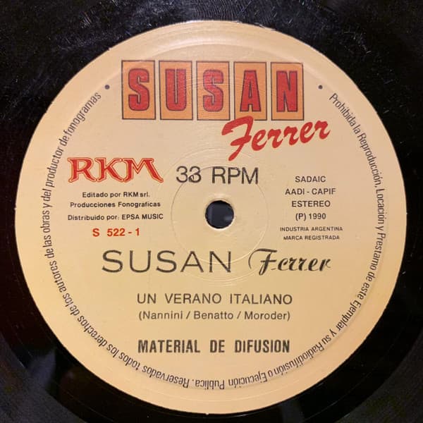 Susan Ferrer — Un Verano Italiano