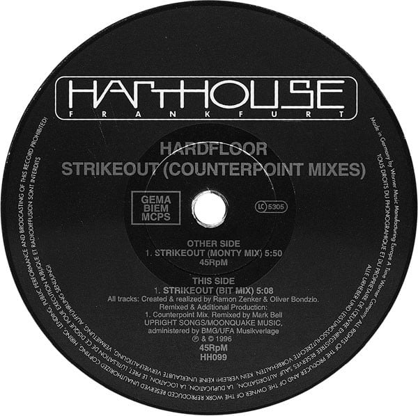 Hardfloor – Strikeout (Counterpoint Mixes)