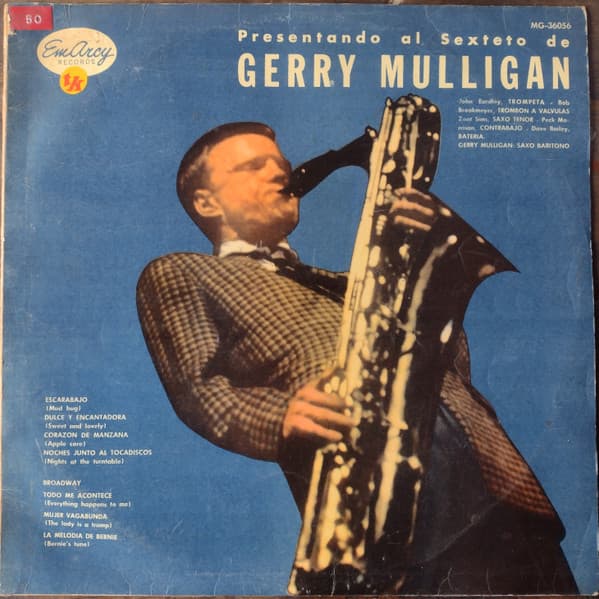 Sexteto De Gerry Mulligan — Presentando Al Sexteto De Gerry Mulligan
