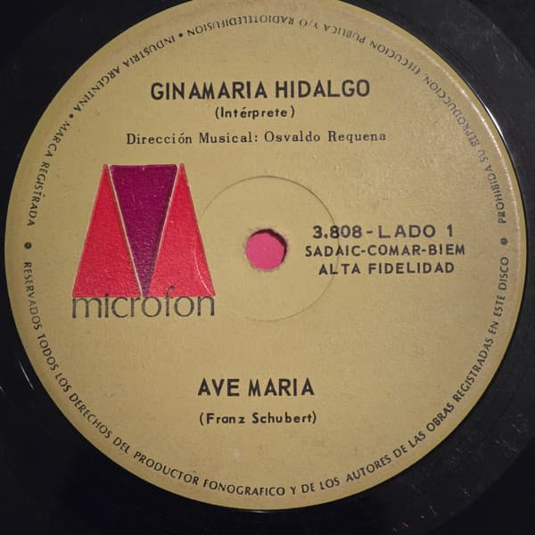 Ginamaría Hidalgo — Ave María