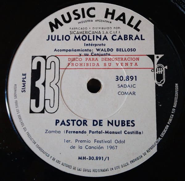 Julio Molina Cabral — Pastor De Nubes / Jamas