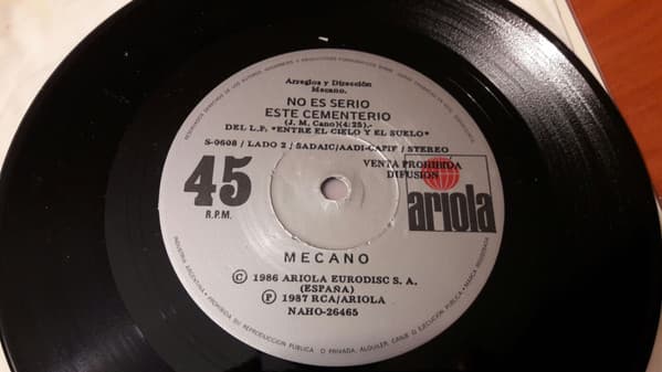 Mecano — Cruz De Navajas