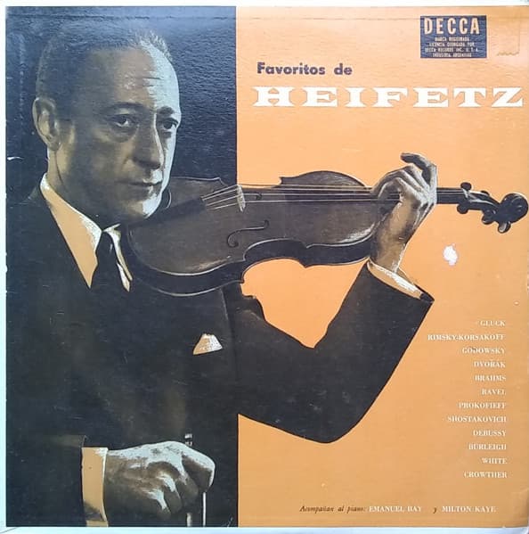 Heifetz — Favoritos De Jascha Heifetz