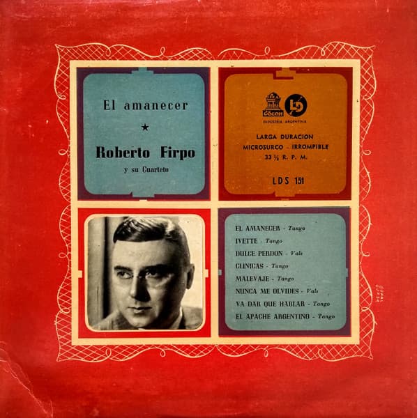 Roberto Firpo Y Su Cuarteto — El Amanecer