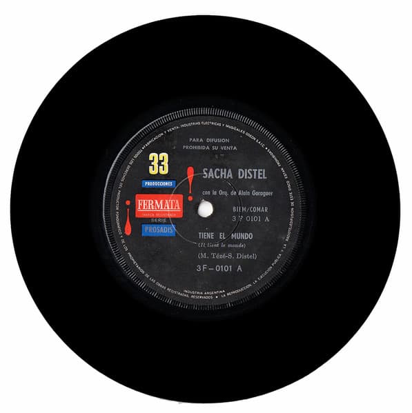 Sacha Distel — Tiene El Mundo = Il Tient Le Monde / Es Gracioso = C'est Drole