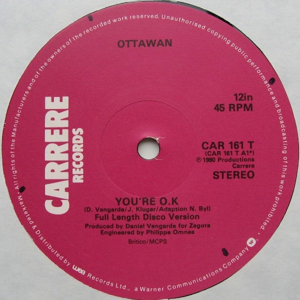 Ottawan – You're O.K. / D.I.S.C.O.