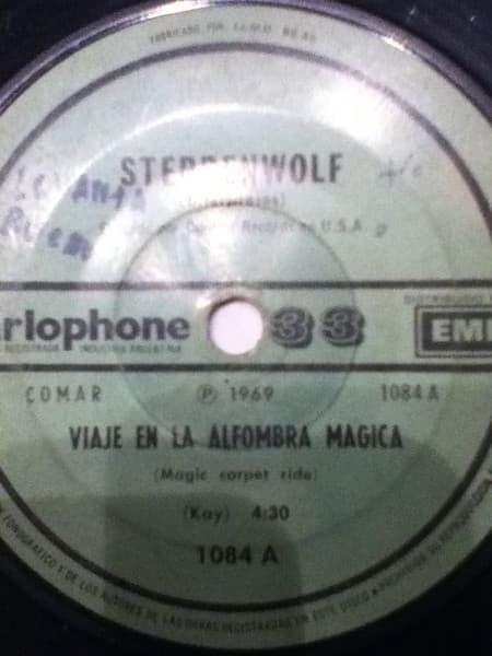 Steppenwolf — Viaje En La Alfombra Mágica = Magic Carpet Ride