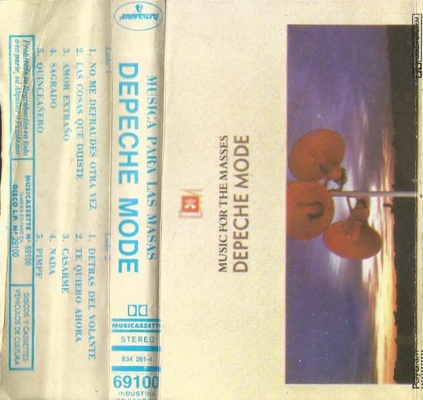 Depeche Mode — Music For The Masses = Musica Para Las Masas