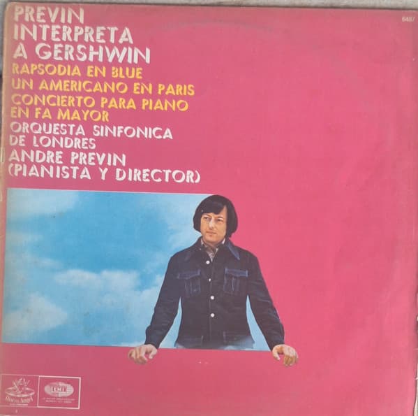 André Previn & Gershwin & Orquestra Sinfonica De Londres — Rapsodia En Blue - Un Americano En Paris - Concierto Para Piano En Fa Mayor