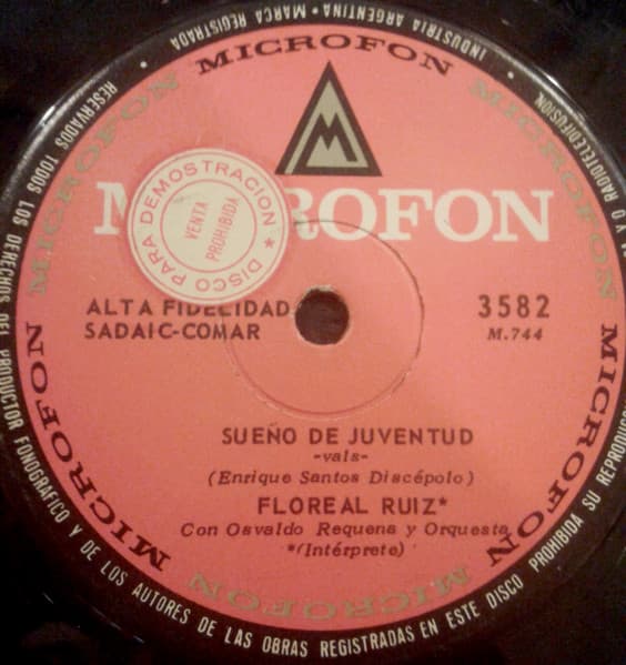 Floreal Ruiz — Barrio De Tango / Sueño De Juventud