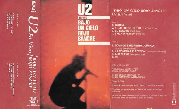 U2 — Bajo Un Cielo Rojo Sangre (En Vivo)