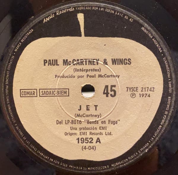 Paul McCartney & Wings — Jet