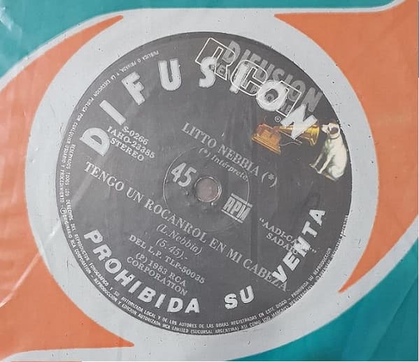 Litto Nebbia — Tengo Un Rock And Roll En Mi Cabeza / Nueva Zamba Para Mi Tierra