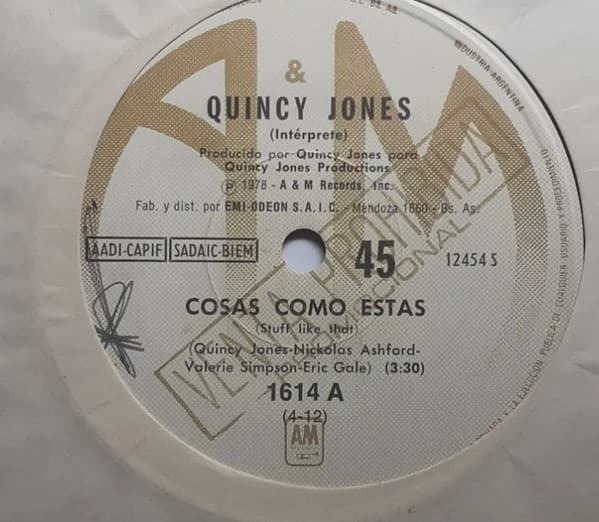 Quincy Jones — Stuff Like That