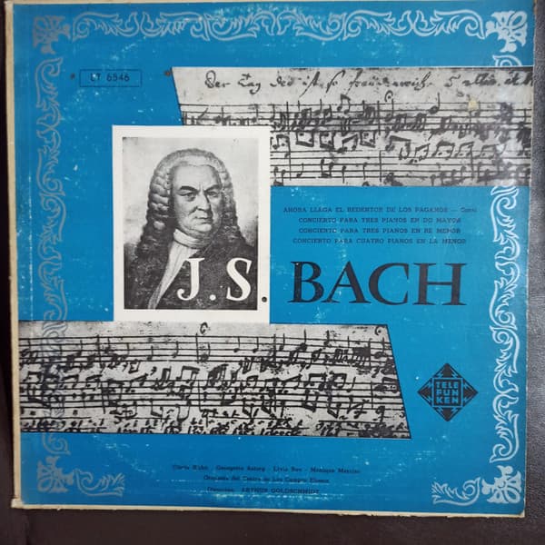 Johann Sebastian Bach & Orchestre Du Théâtre Des Champs-Elysées & Arthur Goldschmidt — J. S. Bach