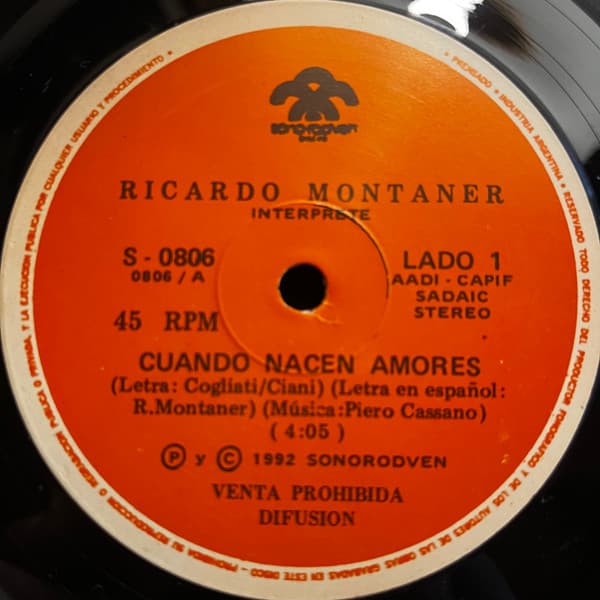 Ricardo Montaner — Cuando Nacen Amores