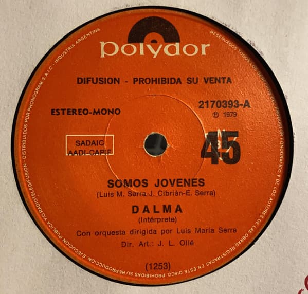 Dalma — Somos Jovenes