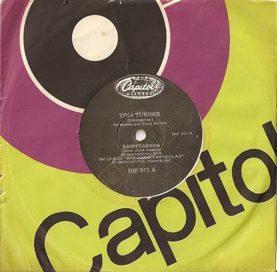 Tina Turner & The Power Station — Respetarnos = Show Some Respect / Asesina = Murderess