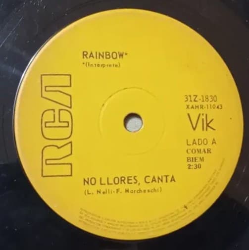 Rainbow — No Llores, Canta / En La Playa