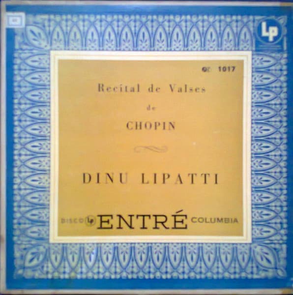 Chopin & Dinu Lipatti — Recital De Valses De Chopin
